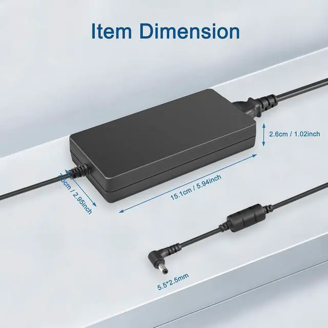 Alt view image 2 of 6 - WRIARICH 20V 11.5A 230w Charger Compatible with Msi GS66 GS76 WS66 WS76 Creator 15 17 xpg Xenia 15g 2023 Laptop Charger A17-230P1B A230A038P
