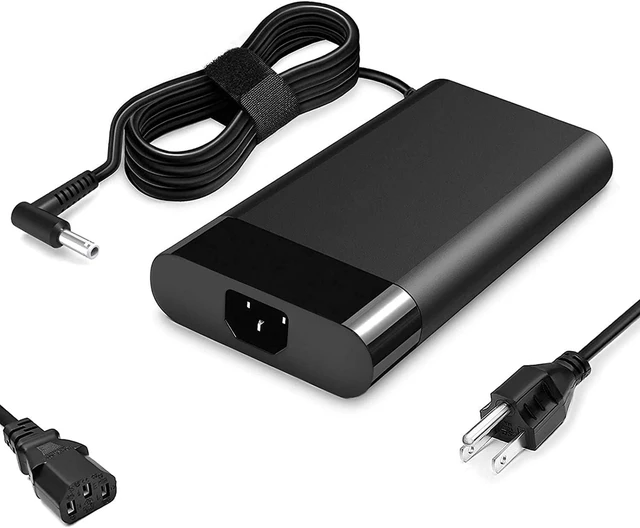 Alt view image 4 of 4 - WRIARICH 230W Small-Tip-4.5mm Charger for HP Omen 15 16 Gaming Laptop M41303-001 Power Supply Adapter Cord