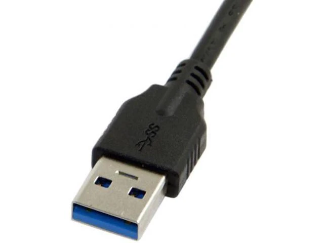 Alt view image 3 of 4 - WRIARICH USB 3.1 Type-C Dual Screw Locking to Standard USB3.0 Data Cable 2m Panel Mount Type UC-048-2.0M