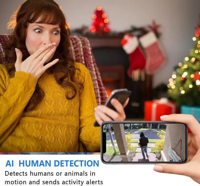 Alt view image 5 of 7 - Free 64G Smallest Wireless WiFi Battery Camera,Concealed Camera with HD1080P Video Recording Live Feed Baby Monitor,Upgrade Night Vision,Motion Detection,Cloud Storage Security with iOS AndroidAPP