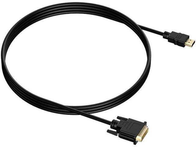 Alt view image 7 of 7 - WRIARICH HDMI to DVI Adapter, DVI to HDMI High Speed Bi Directional Cable, HDMI Male to DVI-D 24+1 Male, 1080P HD for Raspberry Pi, Roku, Xbox One, PS5, Graphics Card, Blue-ray, Nintendo Switch, 6 ft.