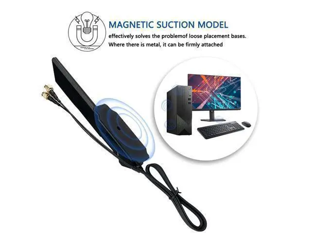 Alt view image 3 of 7 - WiFi 6E Antenna for ASUS ROG Strix X570-E X570-PRO Gaming Z690-PLUS B550-A B450-F B650-A B650E-F Z690-F Z790-F Z790-A Z690-A Z790-E Z790-I Z690-E Gaming/ROG Strix B550-F Gaming/Prime B550-PLUS