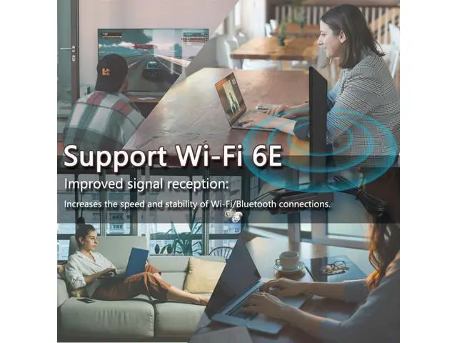 Alt view image 6 of 7 - WiFi 6E Antenna for ASUS ROG Strix X570-E X570-PRO Gaming Z690-PLUS B550-A B450-F B650-A B650E-F Z690-F Z790-F Z790-A Z690-A Z790-E Z790-I Z690-E Gaming/ROG Strix B550-F Gaming/Prime B550-PLUS