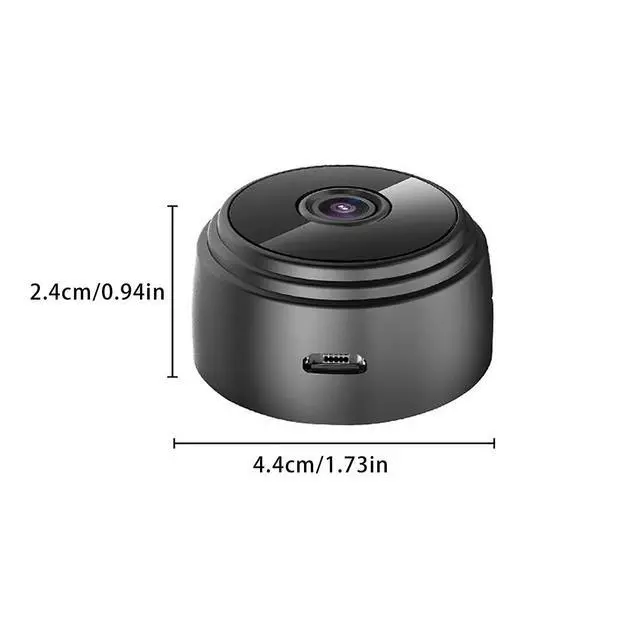 Alt view image 2 of 7 - WRIARICH Hidden Camera, Spy Camera, Nanny Cam, Best Mini Camera, WiFi Wireless Camera, HD 1080P Camera, Recorder with Night Vision, Camera Full HD