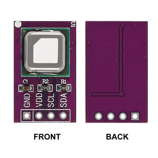 Alt view image 2 of 5 - WRIARICH 1PCS SCD40 Gas Sensor Module detects CO2, Carbon Dioxide, Temperature and Humidity 2 in 1 Sensor I2C Communication SCD40 Gas Sensor Module