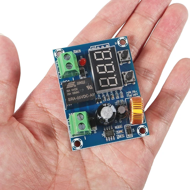 Alt view image 5 of 5 - WRIARICH 3PCS DC 12V-36V Voltage Protection Module Digital Low Voltage Protector Disconnect Switch Over Discharge Protection Module Output 6-60V XH-M609