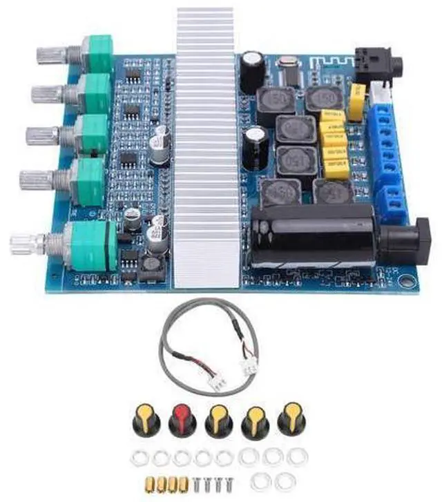 Main image of WRIARICH TPA3116D2 Subwoofer Amplifier Board 100W Power Stereo Amp Board with Bass Volume Potentiometer Control