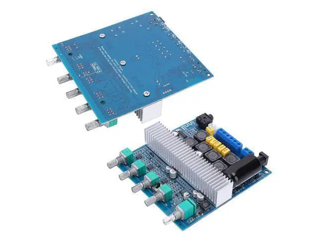 Alt view image 2 of 5 - WRIARICH TPA3116D2 Subwoofer Amplifier Board 100W Power Stereo Amp Board with Bass Volume Potentiometer Control