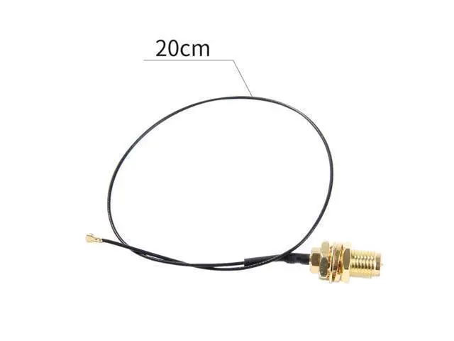 Alt view image 4 of 5 - WRIARICH 2x8Dbi Dual Band M.2 IPEX MHF4 U.fl 20cm 30cm Cable to RP-SMA Pigtail WiFi Antenna Set For I-ntel AX210 AX200 9260 9560 NGFF Card(30cm antenna set)