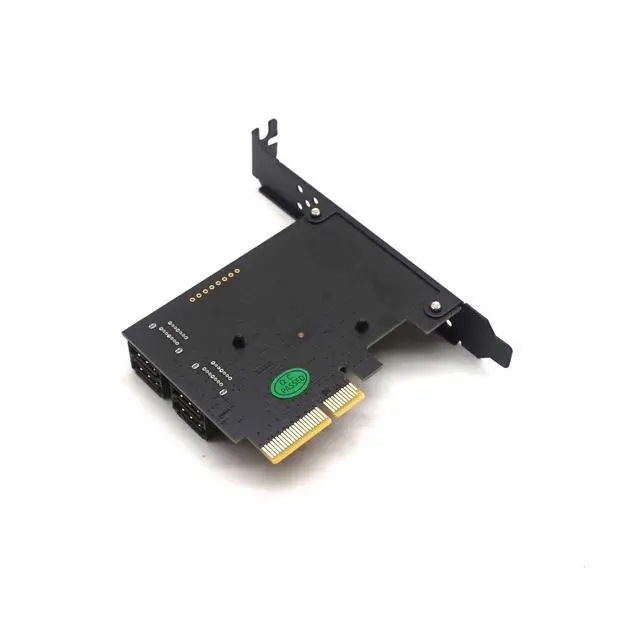 Alt view image 7 of 7 - WRIARICH Weastlinks PCI-E to 4 Port Raid SATA3.0 6G Controller Card PCIE 4SATA Raid Card PCI-E SATA Raid PCI Express 4X Marvell 88SE9230 Chip