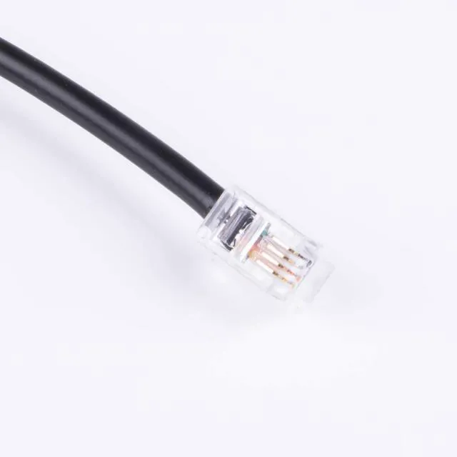 Alt view image 2 of 4 - WRIARICH TLS2200 Printer Cable DB9 RS232 Serial to RJ22 Adapter Cable PC to Printer Cable TLS2200 PC