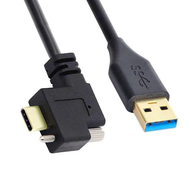 Alt view image 2 of 5 - WRIARICH USB Type-C to USB-A 3.0 Male Data Cable 3.94ft USB Type C Cable USB C to USB 3.0 Cable for Camera 5Gbps USB C to USB Adapter USB-A to USB-C Data Cord