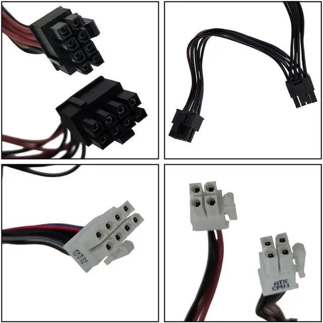 Alt view image 2 of 7 - 500W Power Supply Unit PSU for Dell Vostro 3910 and 3030 Computers, Part Number# TPX56, 0TPX56, Compatible Models D500EPS-01, DPS-500AB-58A, Overvoltage Protection, Quiet Cooling Fan Power Supply