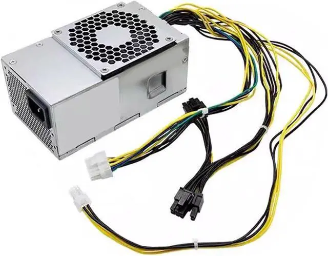 Alt view image 5 of 7 - WRIARICH 500W Desktop Power Supply FSP500-20TGBAA for Small Case Energy Efficient and Quiet 180W/250W/300W/500W/550W/600