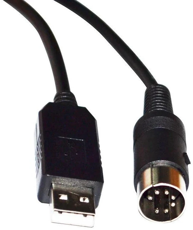Alt view image 5 of 6 - WRIARICH FTDI FT232RL USB TO DIN 7P MALE RS232 SERIAL PROGRAMMING COMMUNICATION CABLE FOR LOGICDATA CONTROLLER COMPATIBLE ACS-CB-USBPROG2
5M Length