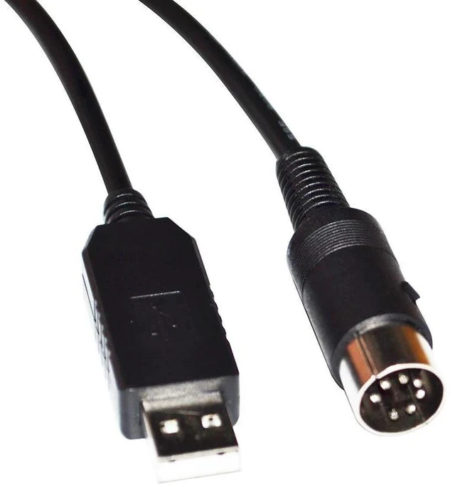 Alt view image 4 of 6 - WRIARICH FTDI FT232RL USB TO DIN 7P MALE RS232 SERIAL PROGRAMMING COMMUNICATION CABLE FOR LOGICDATA CONTROLLER COMPATIBLE ACS-CB-USBPROG2
5M Length