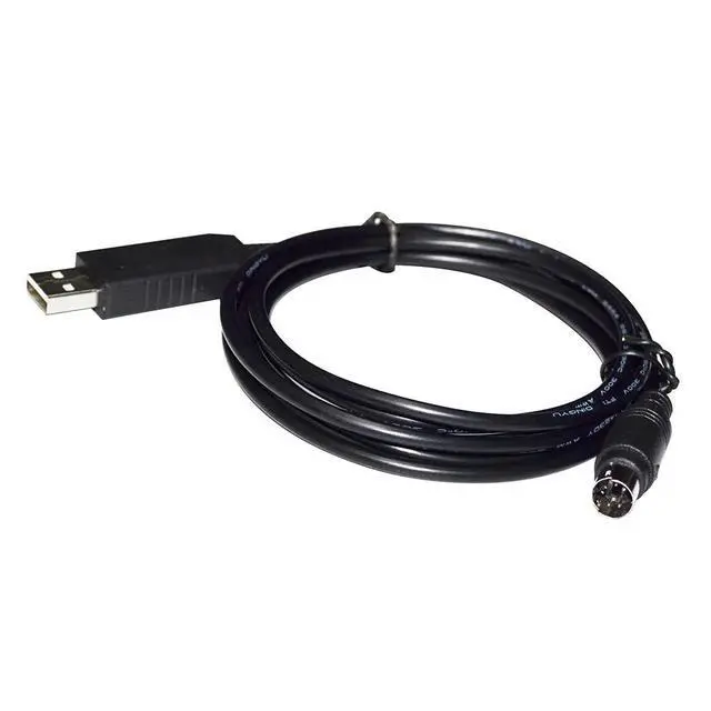 Alt view image 2 of 6 - WRIARICH FTDI FT232RL USB TO 4-CHANNEL MINI DIN 4 PIN MD4 ADAPTER RS232 SERIAL COMMUNICATION CABLE FOR SI ANALYTICS-SCHOTT TITROLINE EASY (USB-M LengthINI DIN)
3M Length