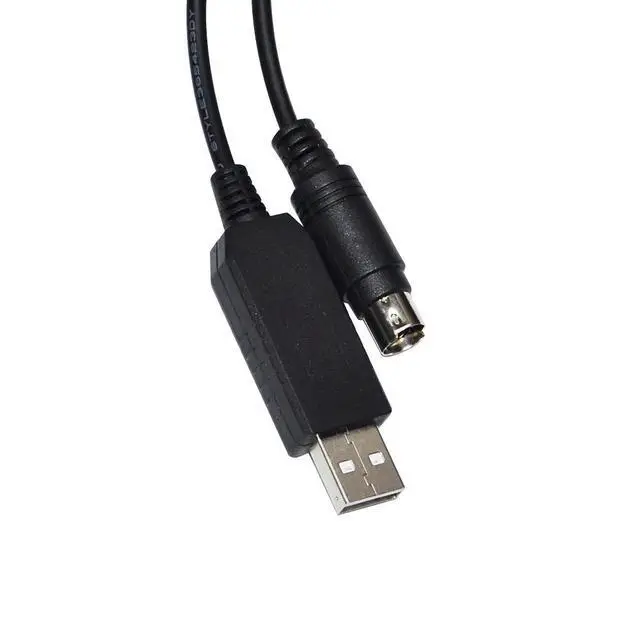 Alt view image 4 of 6 - WRIARICH FTDI FT232RL USB TO 4-CHANNEL MINI DIN 4 PIN MD4 ADAPTER RS232 SERIAL COMMUNICATION CABLE FOR SI ANALYTICS-SCHOTT TITROLINE EASY (USB-M LengthINI DIN)
3M Length