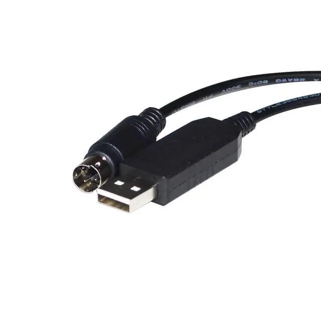 Alt view image 3 of 6 - WRIARICH FTDI FT232RL USB TO 4-CHANNEL MINI DIN 4 PIN MD4 ADAPTER RS232 SERIAL COMMUNICATION CABLE FOR SI ANALYTICS-SCHOTT TITROLINE EASY (USB-M LengthINI DIN)
3M Length