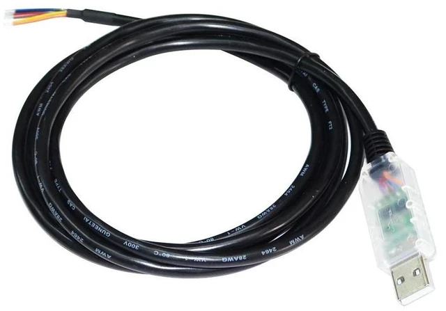 Main image of WRIARICH FTDI FT232RL CHIP USB TO RS422 FULL DUPLEX 9 CORE 9PIN WE WIRE END SERIAL INTERFACE CABLE COMPATIBLE WITH USB-RS422-WE-1800-BT (9 core)
3M Length
