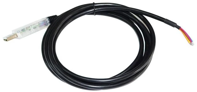 Alt view image 3 of 6 - WRIARICH FTDI FT232RL CHIP USB TO RS422 FULL DUPLEX 9 CORE 9PIN WE WIRE END SERIAL INTERFACE CABLE COMPATIBLE WITH USB-RS422-WE-1800-BT (9 core)
3M Length
