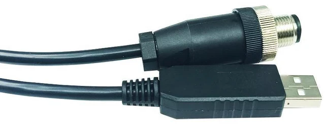 Alt view image 6 of 6 - WRIARICH FTDI FT232RL CHIP USB TO M12 8PIN RS232 CONVERTER SERIAL COMMUNICATION CABLE FOR METTLER TOLEDO ICS SERIES BALANCES TO PC HOST
1.8M Length(1.8M Length)
