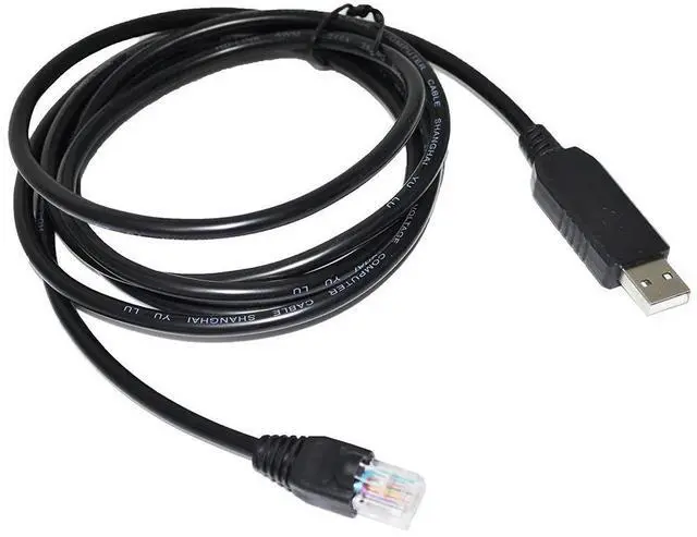 Alt view image 3 of 6 - WRIARICH INDUSTRIAL FTDI FT232RL CHIP USB TO RJ45 PLUG ADAPTER RS485 SERIAL COMMUNICATION CABLE FOR INOVANCE SERVO DRIVE CONTROLLER TO PC (RS232 Signal)
5M Length