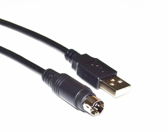Alt view image 5 of 6 - WRIARICH USB 2.0 TO MINI DIN 6 PIN MD6 MALE PROGRAM UPGRADE CABLE FOR TOYOTA AUTOMOBILE,USB A MINI-DIN 6PIN TOYOTA INSPECTION CABLE 0.8M Length(3.6M Length)