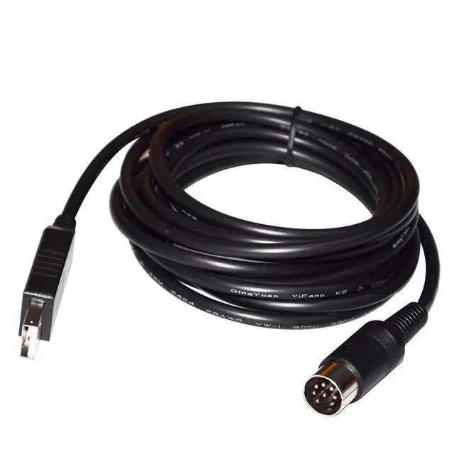 Alt view image 2 of 6 - WRIARICH FTDI FT232RL USB TO DIN 8 PIN MALE CONNECTOR CONVERTER SERIAL DEBUG DOWNLOAD COMMUNICATION CABLE FOR TOPCON RM SERIES TO PC
3M Length