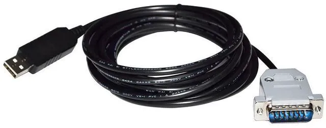 Alt view image 2 of 6 - WRIARICH FTDI FT232RL USB TO D-SUB 15PIN DB15 MALE RS232 CONVERTER SERIAL COMMUNICATION DOWNLOAD CABLE FOR SIEMENS OP 7-DP 6XV1440-2KH32
5M Length