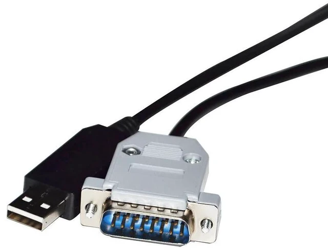 Alt view image 3 of 6 - WRIARICH FT232RL CHIP USB TO D-SUB 9PIN DB9 /15PIN DB15 RS485 CONVERTER SERIAL COMMUNICATION CABLE FOR BAOSI GSP SERIES VACUUM PUMP TO PC (USB TO DB9 FEM LengthALE)
5M Length