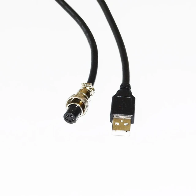 Alt view image 4 of 6 - WRIARICH USB TO 5-PIN FMALE ADAPTER EX GEAR REPLACEMENT USB CABLE FOR FIGHTSTICKS MAD CATZ TE2 / TE2+ LINE OF TOURNAMENT FIGHT STICKS 0.2M Length(1.0M Length)