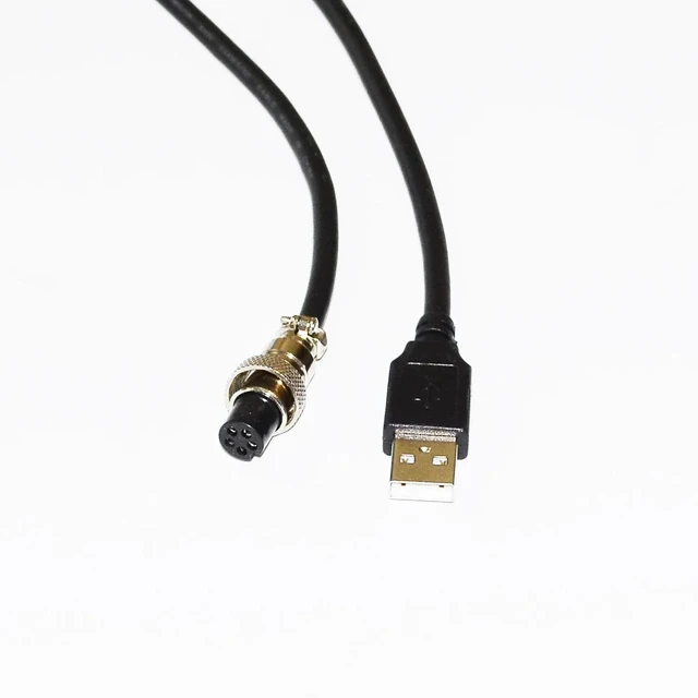 Alt view image 5 of 6 - WRIARICH USB TO 5-PIN FMALE ADAPTER EX GEAR REPLACEMENT USB CABLE FOR FIGHTSTICKS MAD CATZ TE2 / TE2+ LINE OF TOURNAMENT FIGHT STICKS 0.2M Length(1.0M Length)