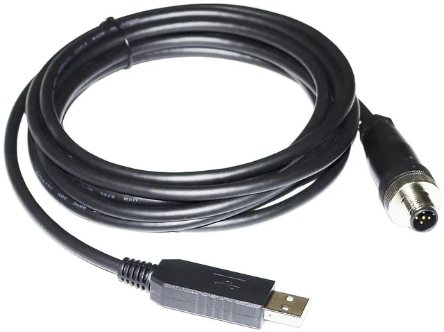 Alt view image 2 of 6 - WRIARICH FTDI FT232RL CHIP USB TO M12 5PIN MALE RS232 CONVERTER SERIAL COMMUNICATION CONSOLE DEBUG CABLE FOR RUIJIE H3C SWITCH SERIES
5M Length