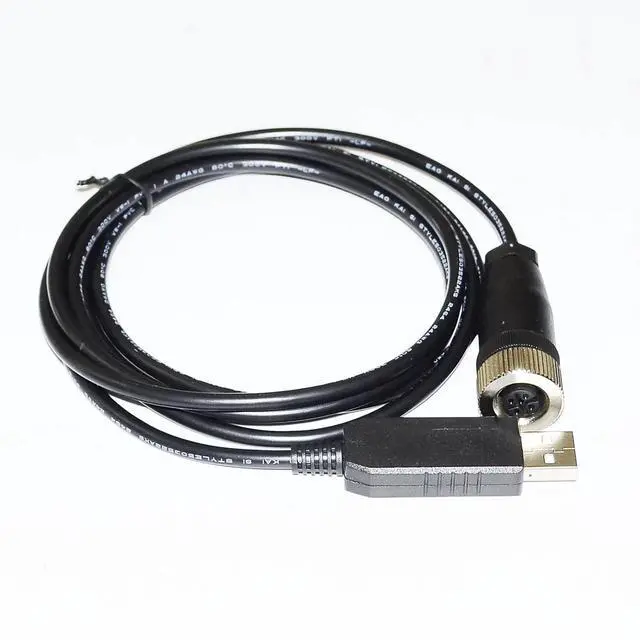 Alt view image 2 of 6 - WRIARICH FTDI CHIP USB TO M12 5P FEMALE RS232 CONVERTER SERIAL COMMUNICATION CABLE FOR SMC ITV1000 ITV2000 ITV3000 SERIES E/P REGULATOR
5M Length