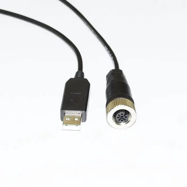 Alt view image 5 of 6 - WRIARICH FTDI CHIP USB TO M12 5P FEMALE RS232 CONVERTER SERIAL COMMUNICATION CABLE FOR SMC ITV1000 ITV2000 ITV3000 SERIES E/P REGULATOR
5M Length