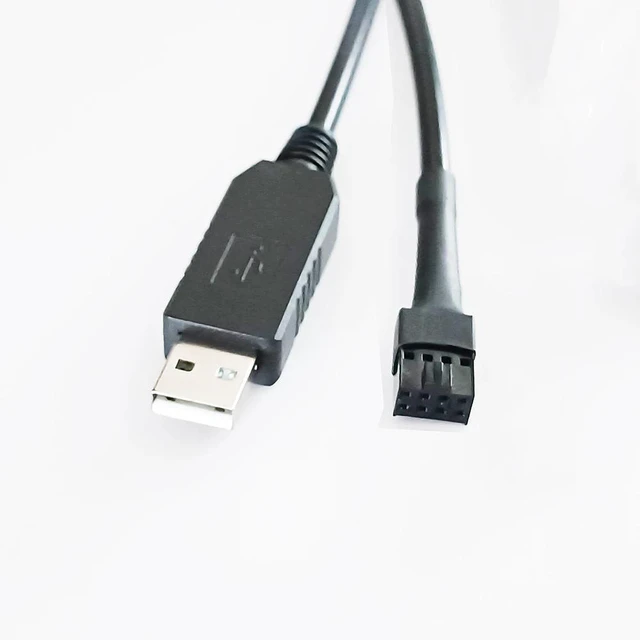 Alt view image 6 of 6 - WRIARICH CABLE LINK FOR BROTHER MACHINE KH920 KH930 KH940 KH950I WITH GENUINE FTDI FT232R CHIP TTL-232R-5V USBTOSERIAL CONVERTER KABLE
7M Length(5.0M Length)