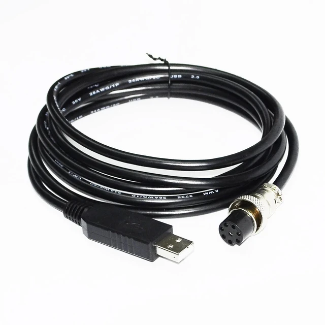Main image of WRIARICH ORIGIN FTDI FT232RL CHIP USB TO 8PIN FEMALE ADAPTER RS232 SERIAL COMMUNICATION CABLE FOR WHITE BIRD W31-W31S SCALE TO PC
5M Length