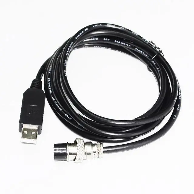 Alt view image 2 of 6 - WRIARICH ORIGIN FTDI FT232RL CHIP USB TO 8PIN FEMALE ADAPTER RS232 SERIAL COMMUNICATION CABLE FOR WHITE BIRD W31-W31S SCALE TO PC
5M Length