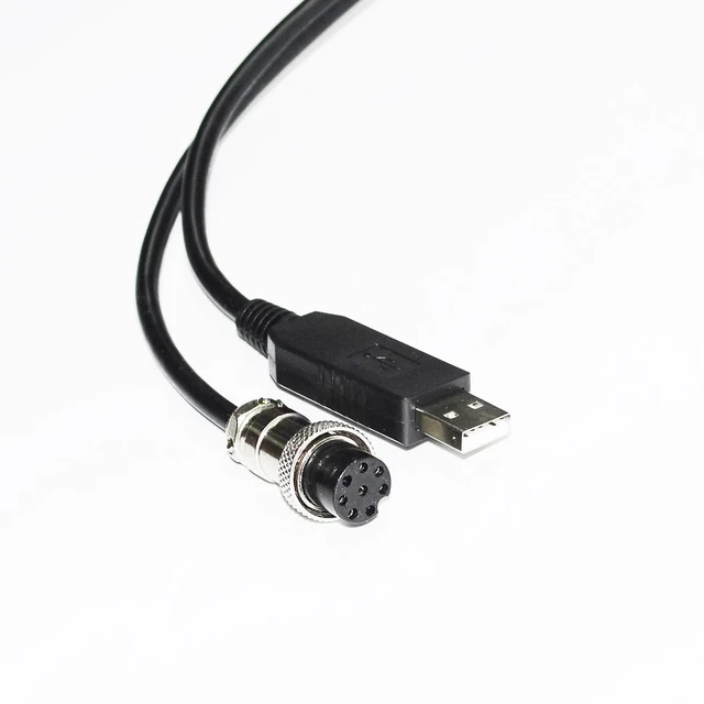 Alt view image 4 of 6 - WRIARICH ORIGIN FTDI FT232RL CHIP USB TO 8PIN FEMALE ADAPTER RS232 SERIAL COMMUNICATION CABLE FOR WHITE BIRD W31-W31S SCALE TO PC
5M Length