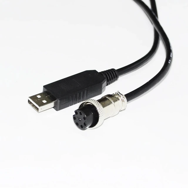 Alt view image 5 of 6 - WRIARICH ORIGIN FTDI FT232RL CHIP USB TO 8PIN FEMALE ADAPTER RS232 SERIAL COMMUNICATION CABLE FOR WHITE BIRD W31-W31S SCALE TO PC
5M Length