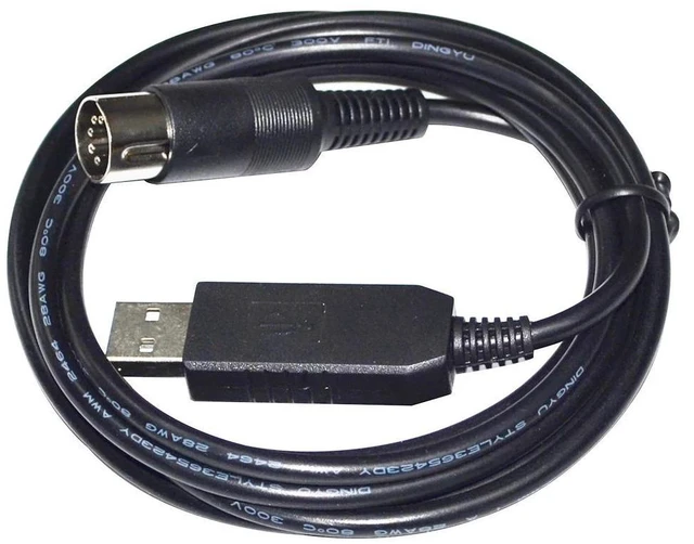 Alt view image 2 of 6 - WRIARICH FTDI FT232RL CHIP USB TO DIN 5-PIN MALE RS232 SERIAL PROGRAMMING COMMUNICATION CABLE FOR JOFEMAR BLUETECH COFFEEMAR G23 TO PC
5M Length