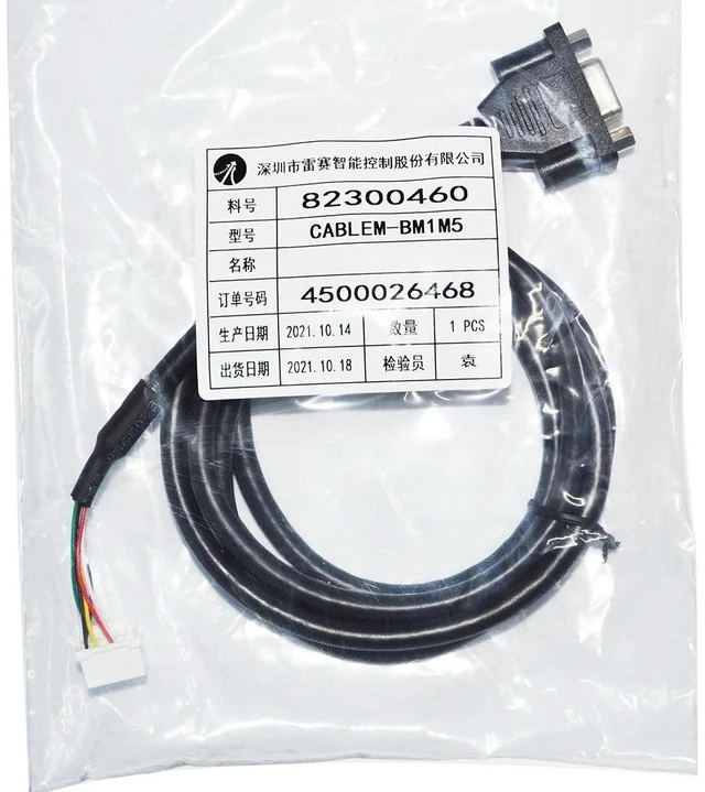 Alt view image 5 of 6 - WRIARICH METER ENCODER EXTENSION CABLE DB15 TO 12PIN ADAPTER FOR LEADSHINE CL1 SERIES SERVO MOTORS CABLEM-BM1M5 CABLEM-BM3M0 CABLEM-BM5M0 (CABLEM Length-BM Length5M Length0)
3M Length