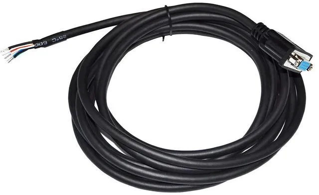Main image of WRIARICH METER ENCODER EXTENSION CABLE CABLEH-BM1M5 CABLEH-BM3M0 CABLEH-BM5M5 DB15 TO 6-WIRES 6P WE FOR LEADSHINE CL SERIES SERVO MOTORS (CABLEH-BM Length5M Length5)
3M Length