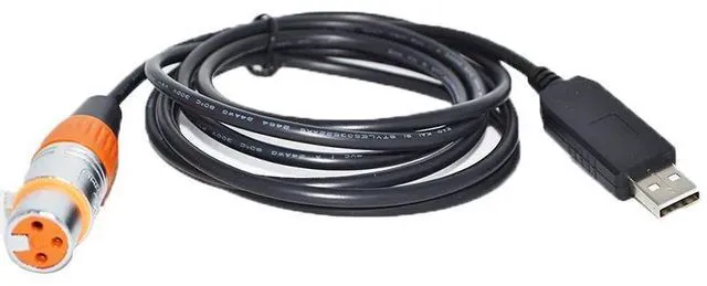 Alt view image 2 of 6 - WRIARICH FTDI FT232RL USB TO RS485 3PIN 3P DMX512 DMX 512 XLR FEMALE CONVERTER CABLE FOR FREESTYLER STAGE LIGHTNING CONTROLLER KABLE (Color C)
7M Length(8M Length)