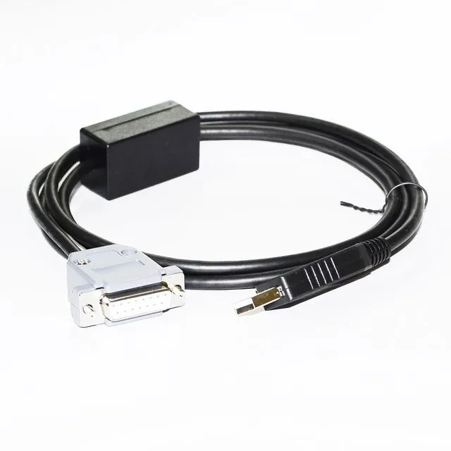 Alt view image 2 of 6 - WRIARICH FTDI FT232RL CHIP USB TO D-SUB 15-PIN DB15 FEMALE ADAPTER RS232/RS485 SERIAL COMMUNICATION CABLE FOR LEUZE ELECTRONIC TO PC (RS232 SIGNAL)
5M Length