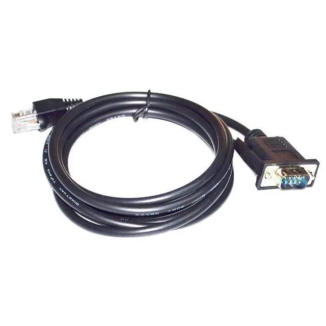 Alt view image 2 of 5 - WRIARICH D-SUB 9-PIN DB9 MALE TO RJ45 PLUG ADAPTER RS422 COMMUNICATION CABLE FOR AVMATRIX VS0605U CONTROLLER TO DATAVIDEO PTC CAMERA 5M Length