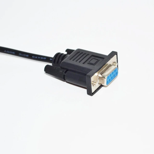 Alt view image 4 of 6 - WRIARICH RS232 DB9 9PIN FEMALE TO DB25 D-SUB25PIN MALE ADAPTER NULL MODEM CABLE FOR VOOR SHARP X68000 X68K COMMUNICATED WITH PC 12M Length(12M Length)