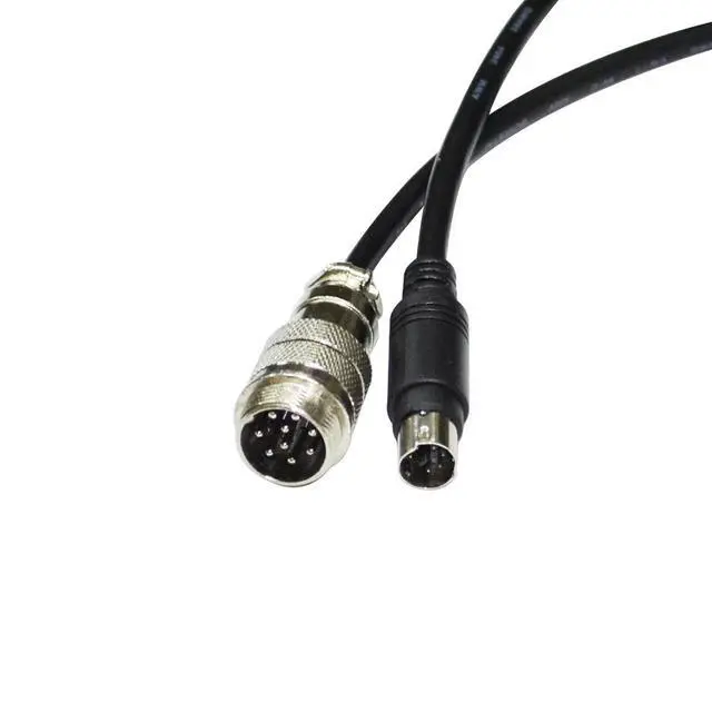 Alt view image 6 of 6 - WRIARICH PS/2 MD6 TO 9 DIN MALE ADAPTER CONNECTION DATA CABLE FOR THRUSTMASTER TH8A GEAR TSSH TSSH+ MOD+ HANDBRAKE SIGNAL KABLE 5M Length(3.6M Length)