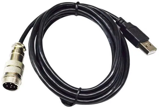 Main image of WRIARICH USB 2.0 TO 9 DIN MALE ADAPTER CONNECTION DIN-USB CABLE FOR THRUSTMASTER TH8A GEAR TSSH TSSH+ MOD+ HANDBRAKE PC CONTROLLER KABLE 5M Length(3.6M Length)